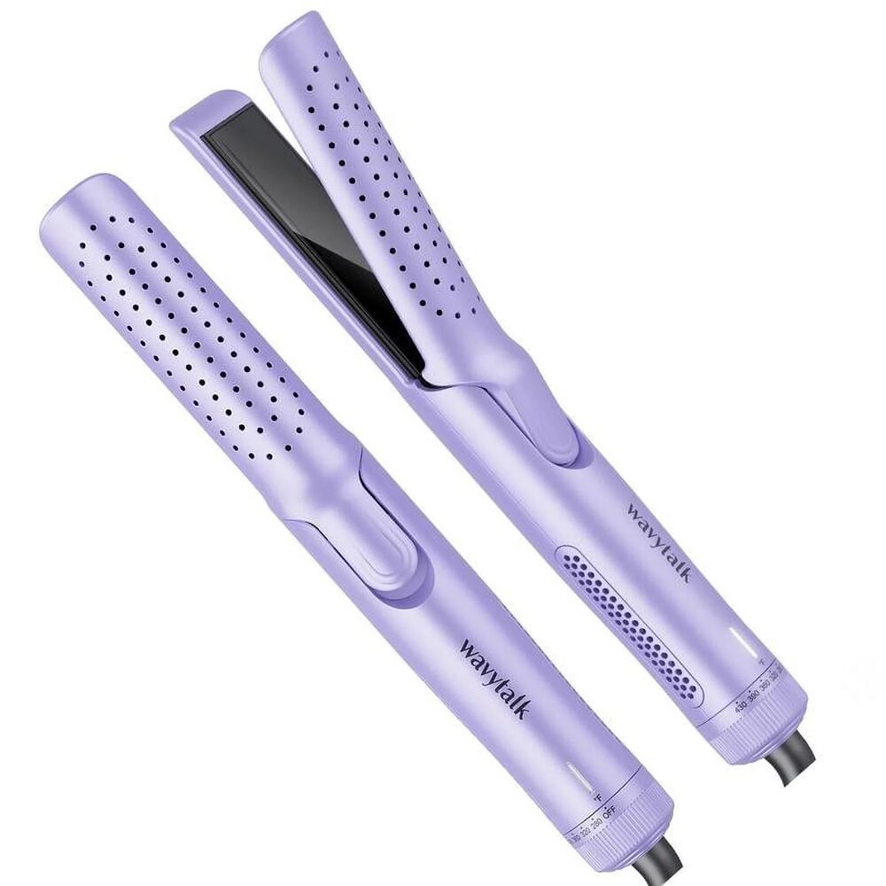Wavytalk Airflow Styler Purple Curler and Straightener